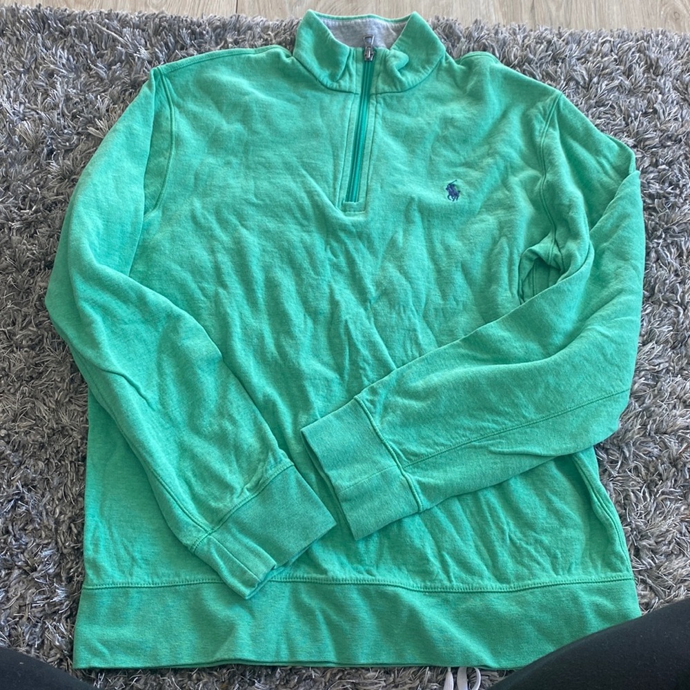 Green Polo Pullover